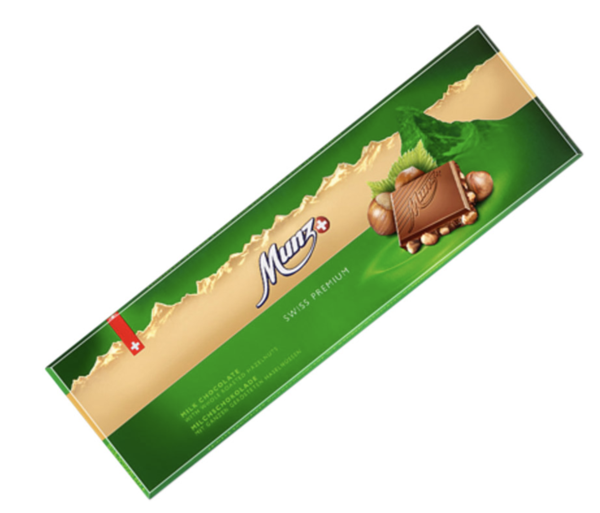 Шоколад мол MUNZ ціл фундук 300г